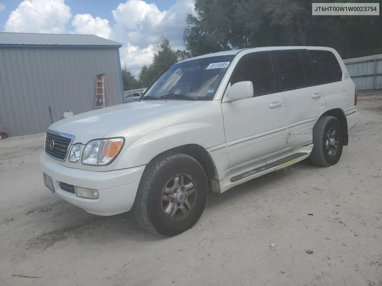 1998 Lexus Lx 470 VIN: JT6HT00W1W0023754 Lot: 55124585
