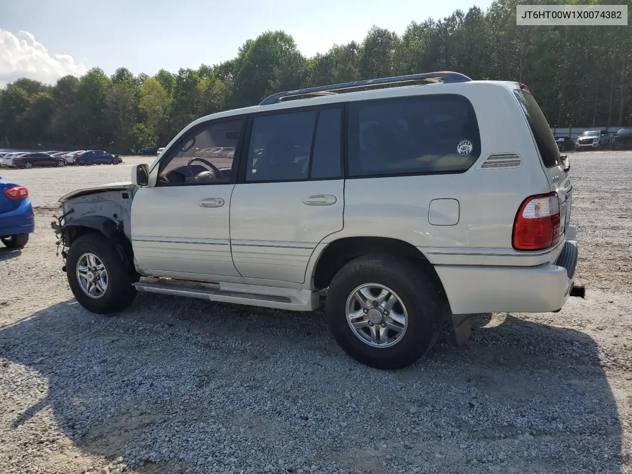 1999 Lexus Lx 470 VIN: JT6HT00W1X0074382 Lot: 53612205