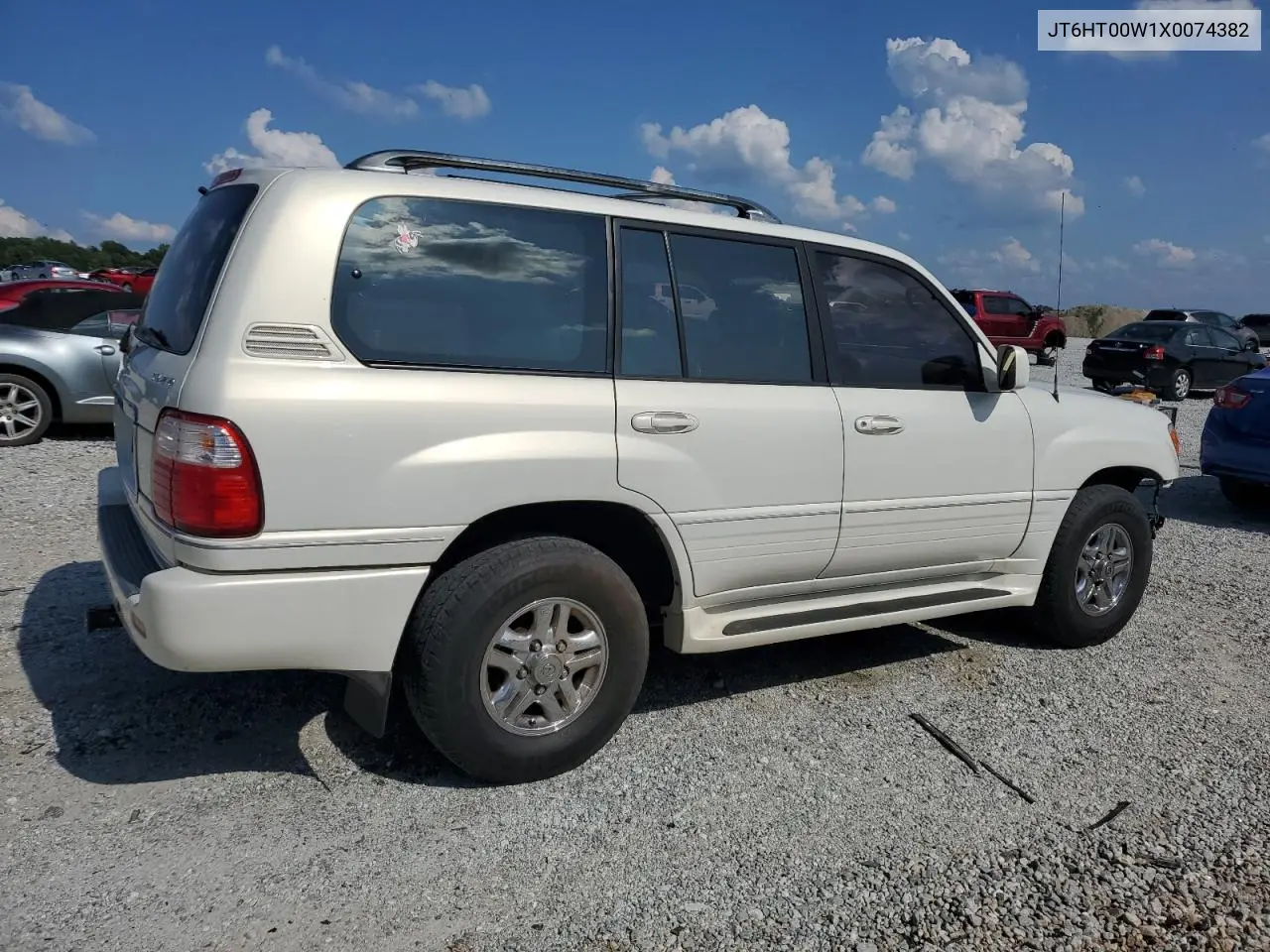 1999 Lexus Lx 470 VIN: JT6HT00W1X0074382 Lot: 53612205