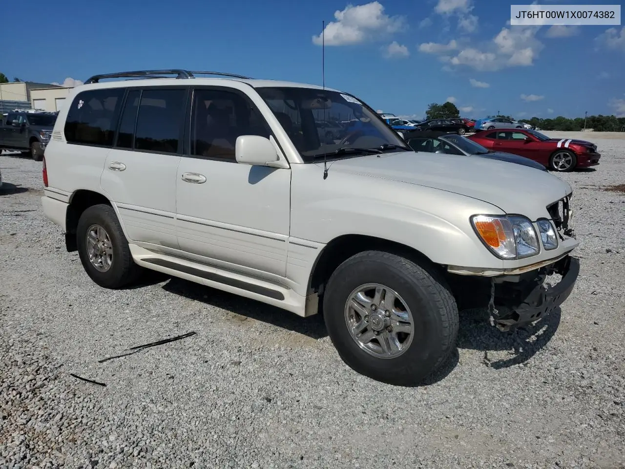 1999 Lexus Lx 470 VIN: JT6HT00W1X0074382 Lot: 53612205