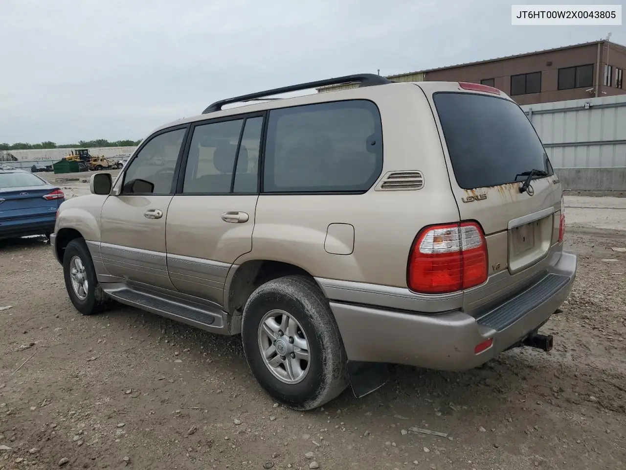 1999 Lexus Lx 470 VIN: JT6HT00W2X0043805 Lot: 54496735