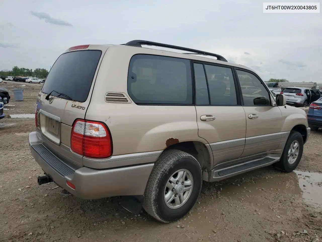 1999 Lexus Lx 470 VIN: JT6HT00W2X0043805 Lot: 54496735