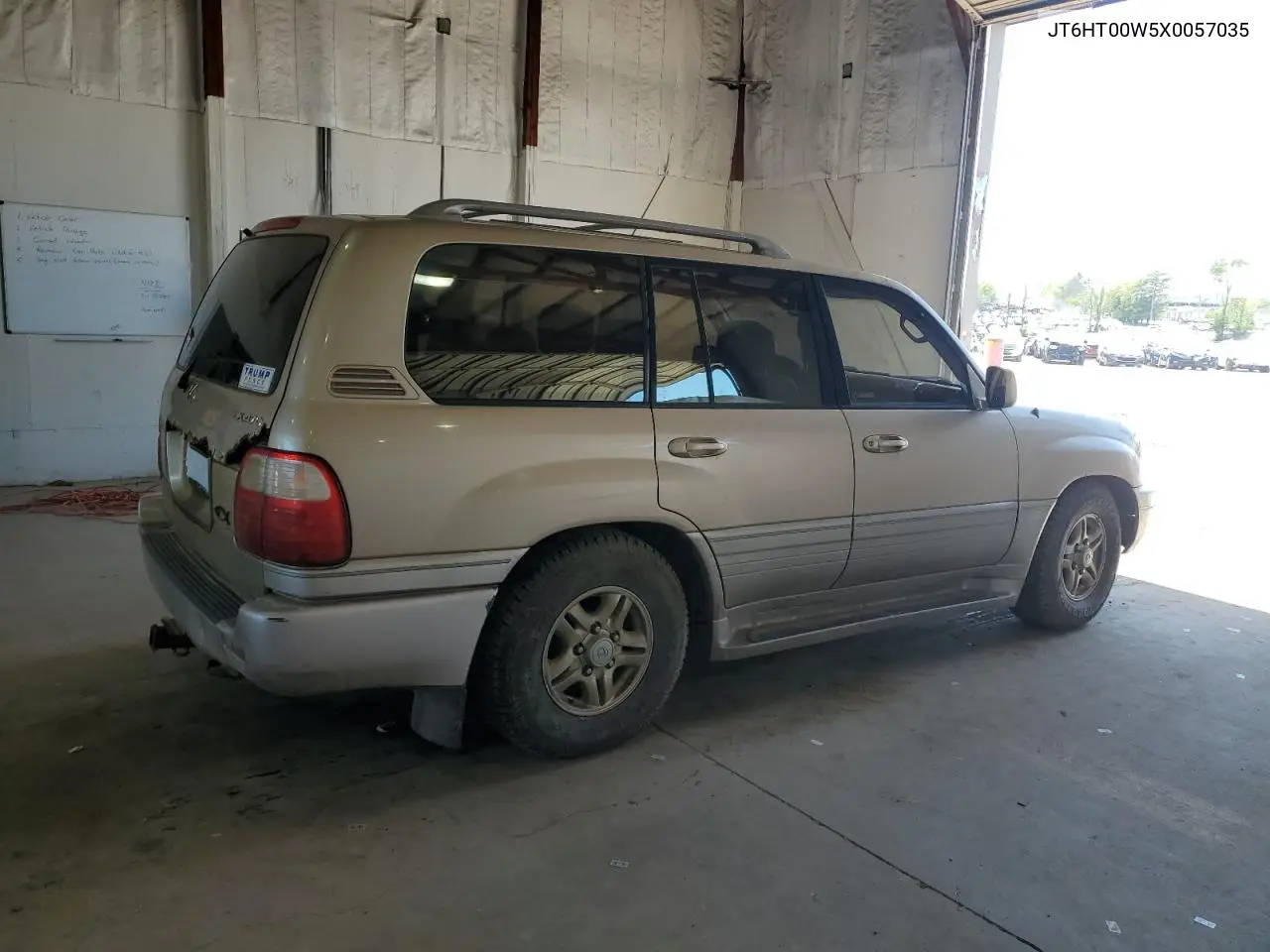 1999 Lexus Lx 470 VIN: JT6HT00W5X0057035 Lot: 55536795