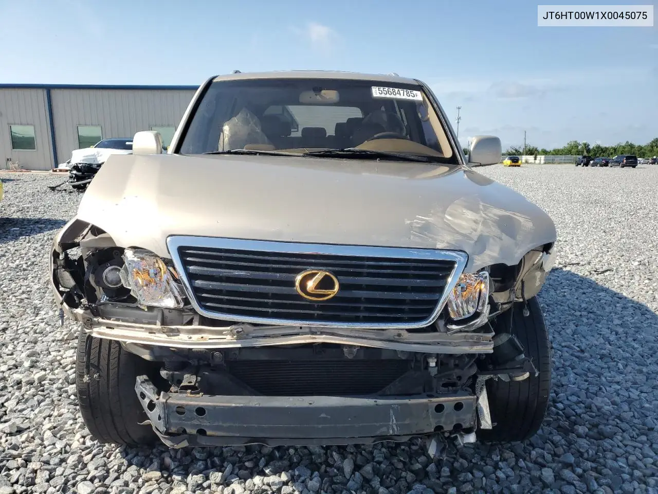 1999 Lexus Lx 470 VIN: JT6HT00W1X0045075 Lot: 55684785