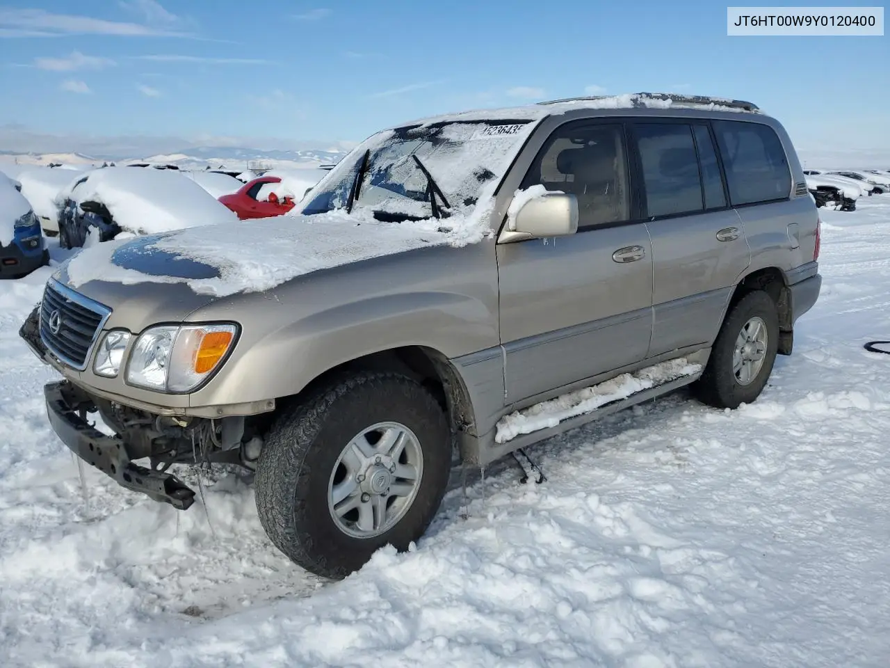 2000 Lexus Lx 470 VIN: JT6HT00W9Y0120400 Lot: 45236435
