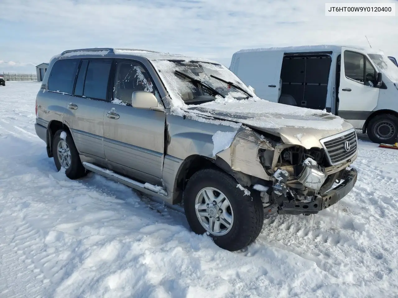 2000 Lexus Lx 470 VIN: JT6HT00W9Y0120400 Lot: 45236435