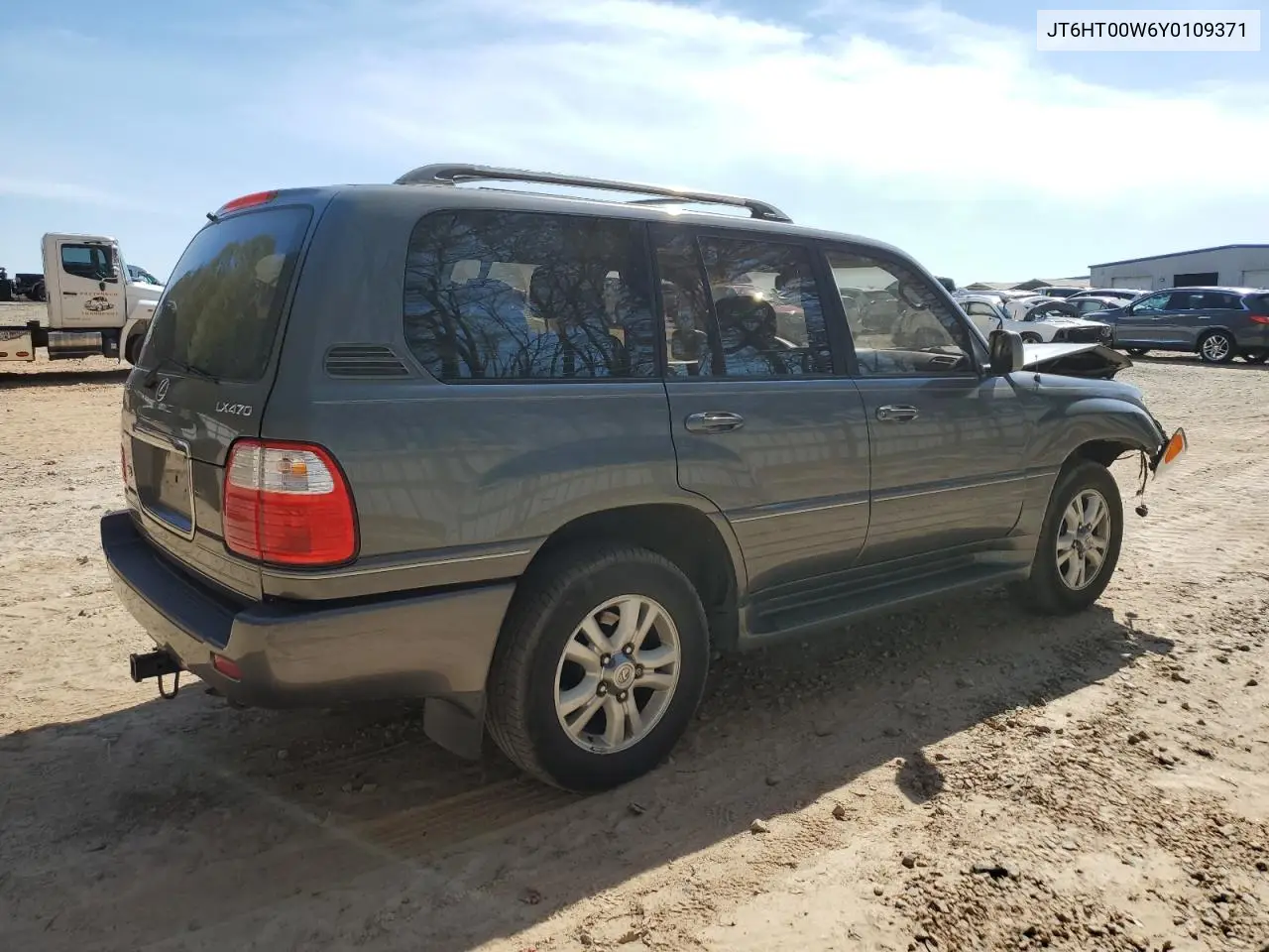 2000 Lexus Lx 470 VIN: JT6HT00W6Y0109371 Lot: 50685295