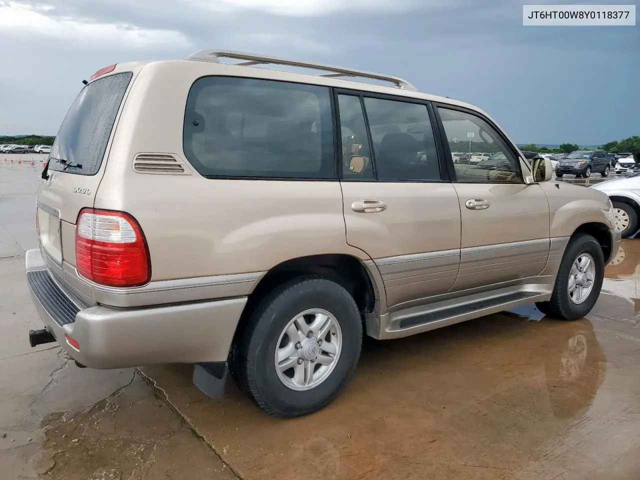 2000 Lexus Lx 470 VIN: JT6HT00W8Y0118377 Lot: 55614435