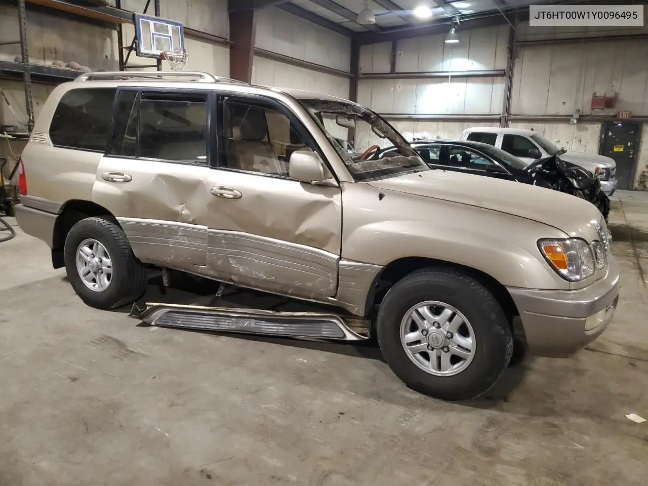2000 Lexus Lx 470 VIN: JT6HT00W1Y0096495 Lot: 56745605