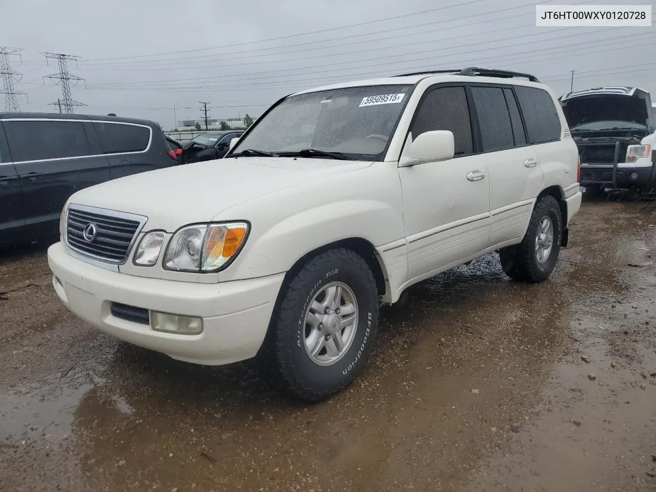 2000 Lexus Lx 470 VIN: JT6HT00WXY0120728 Lot: 59509515