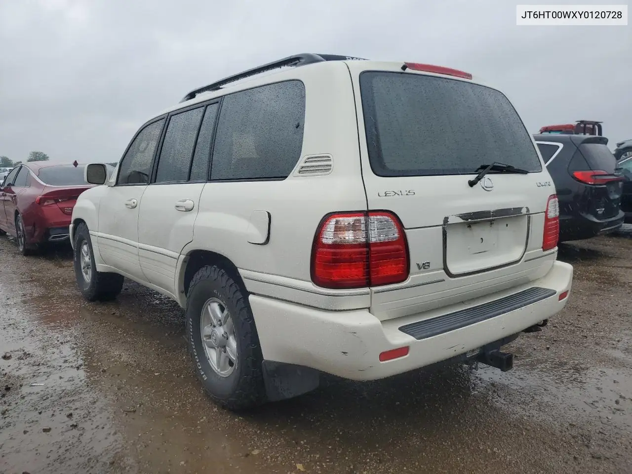 2000 Lexus Lx 470 VIN: JT6HT00WXY0120728 Lot: 59509515