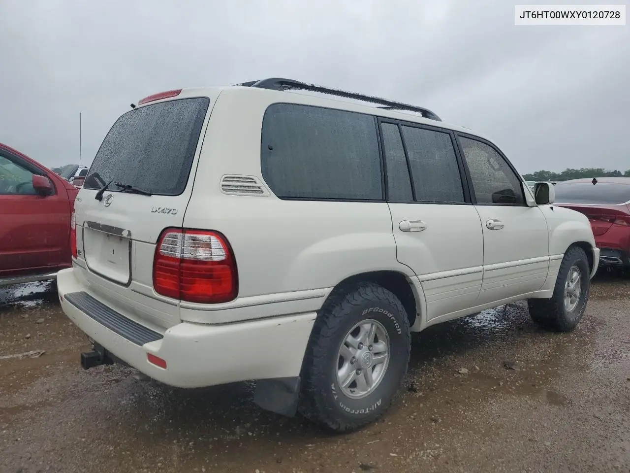 2000 Lexus Lx 470 VIN: JT6HT00WXY0120728 Lot: 59509515