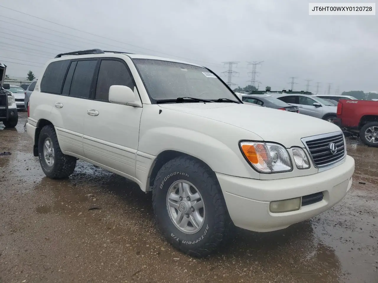 2000 Lexus Lx 470 VIN: JT6HT00WXY0120728 Lot: 59509515