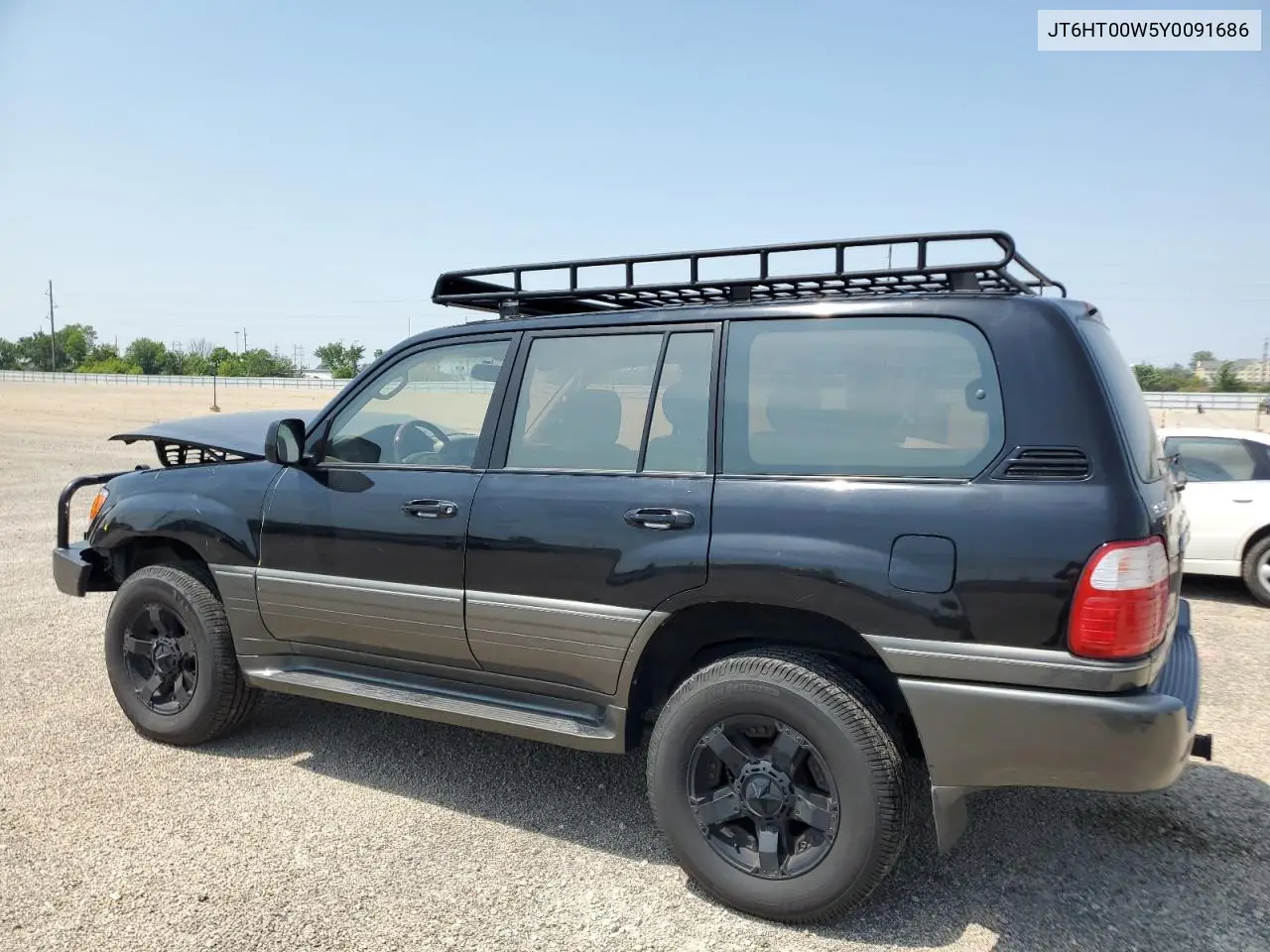 2000 Lexus Lx 470 VIN: JT6HT00W5Y0091686 Lot: 61405395