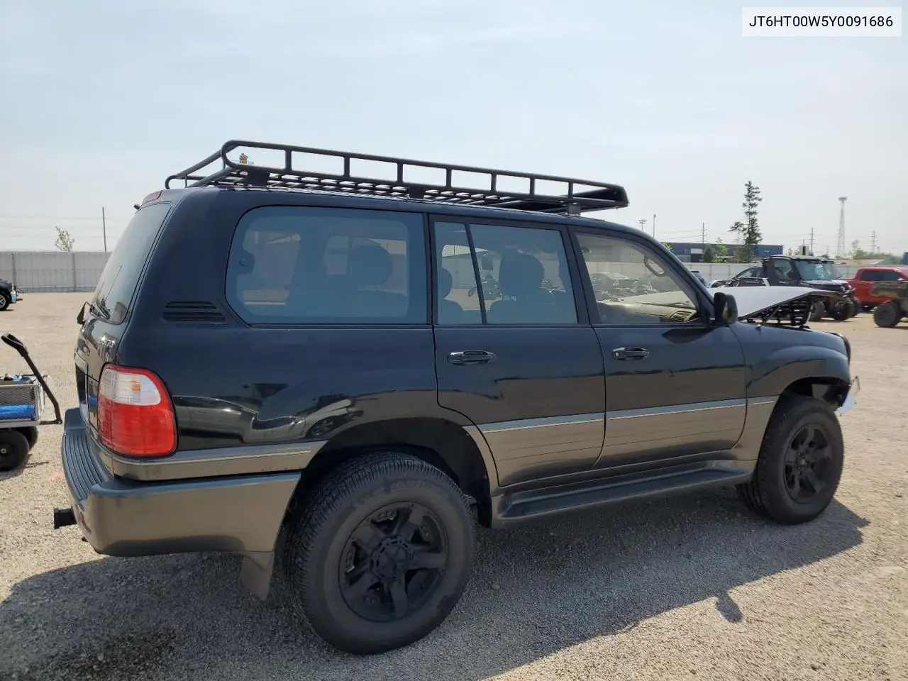 2000 Lexus Lx 470 VIN: JT6HT00W5Y0091686 Lot: 61405395