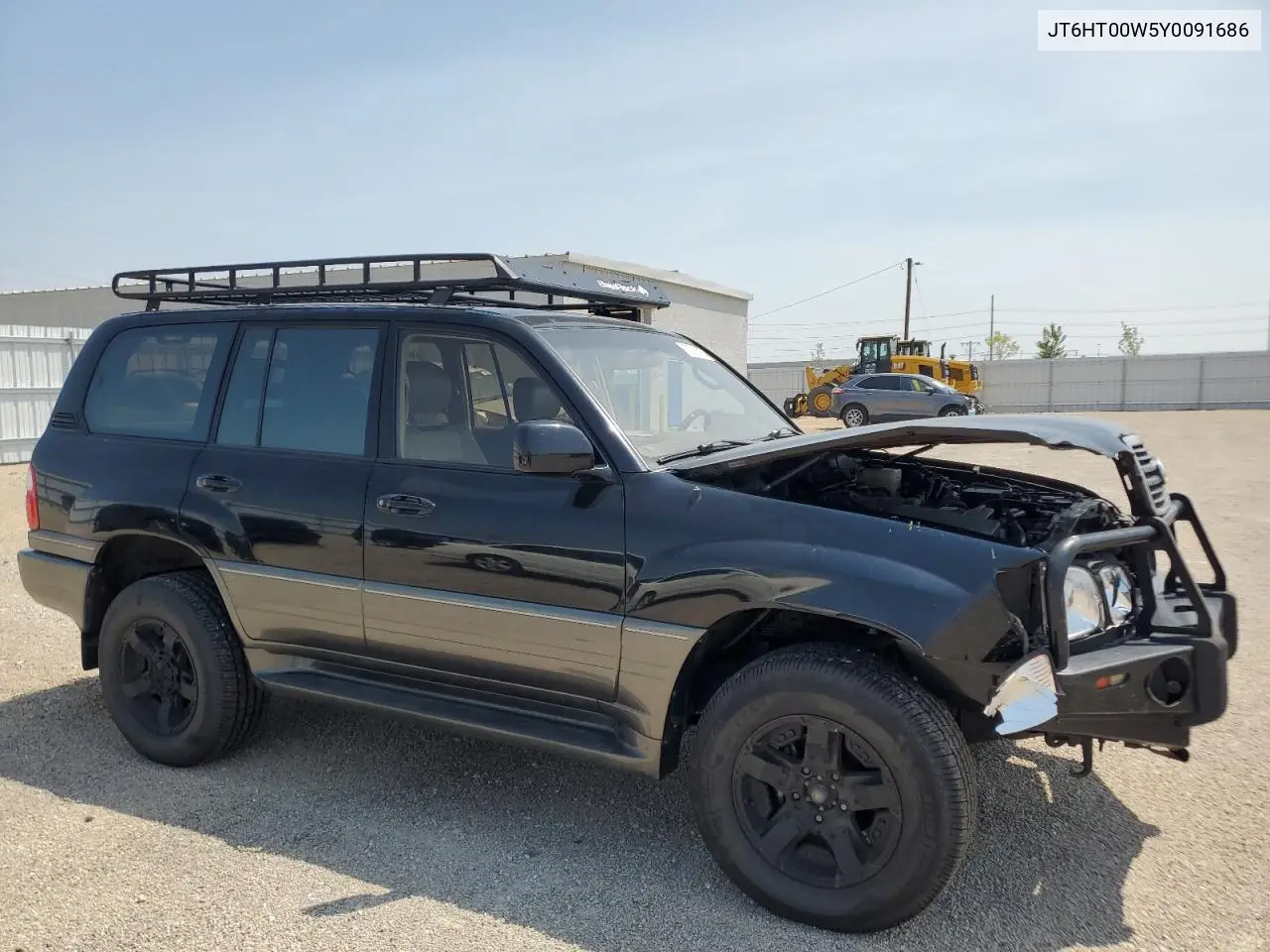2000 Lexus Lx 470 VIN: JT6HT00W5Y0091686 Lot: 61405395