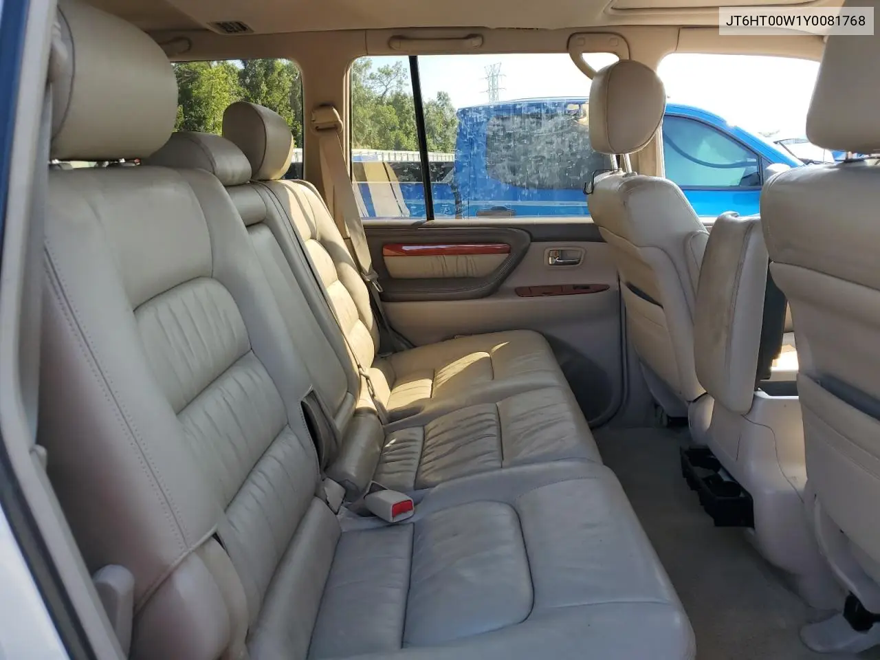 2000 Lexus Lx 470 VIN: JT6HT00W1Y0081768 Lot: 61495005