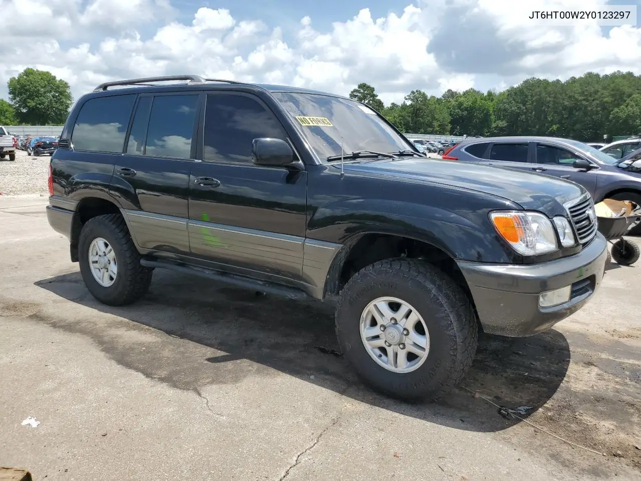 2000 Lexus Lx 470 VIN: JT6HT00W2Y0123297 Lot: 61828165