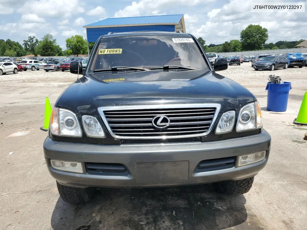2000 Lexus Lx 470 VIN: JT6HT00W2Y0123297 Lot: 61828165
