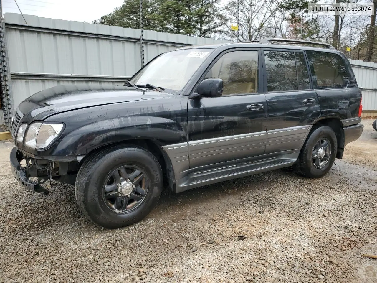 2001 Lexus Lx 470 VIN: JTJHT00W613503074 Lot: 51959475
