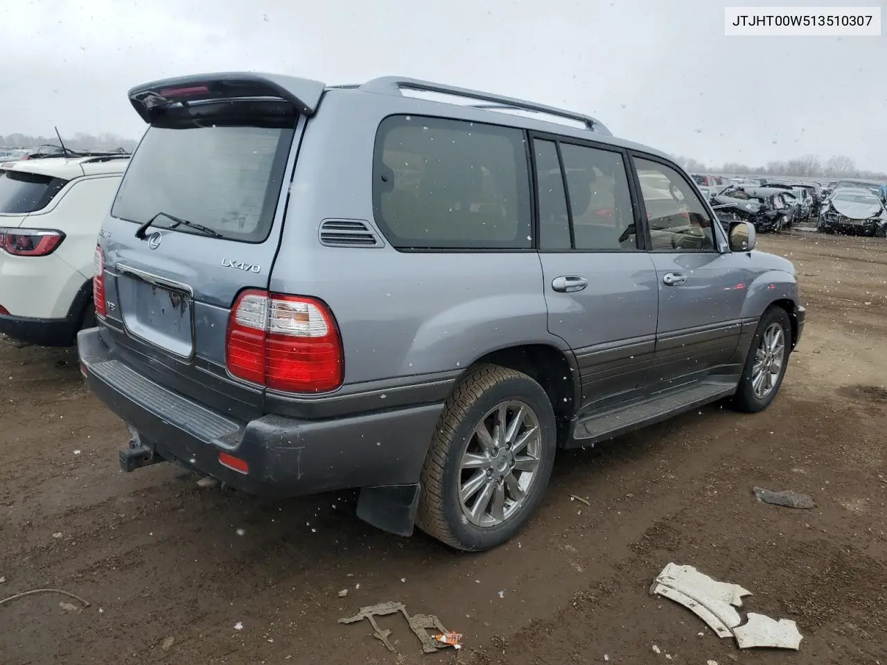 2001 Lexus Lx 470 VIN: JTJHT00W513510307 Lot: 52266935