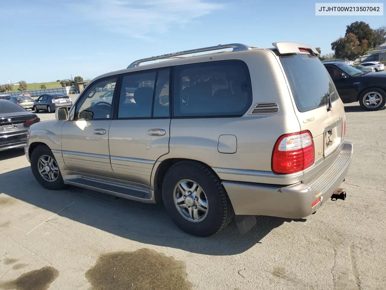 2001 Lexus Lx 470 VIN: JTJHT00W213507042 Lot: 52634195