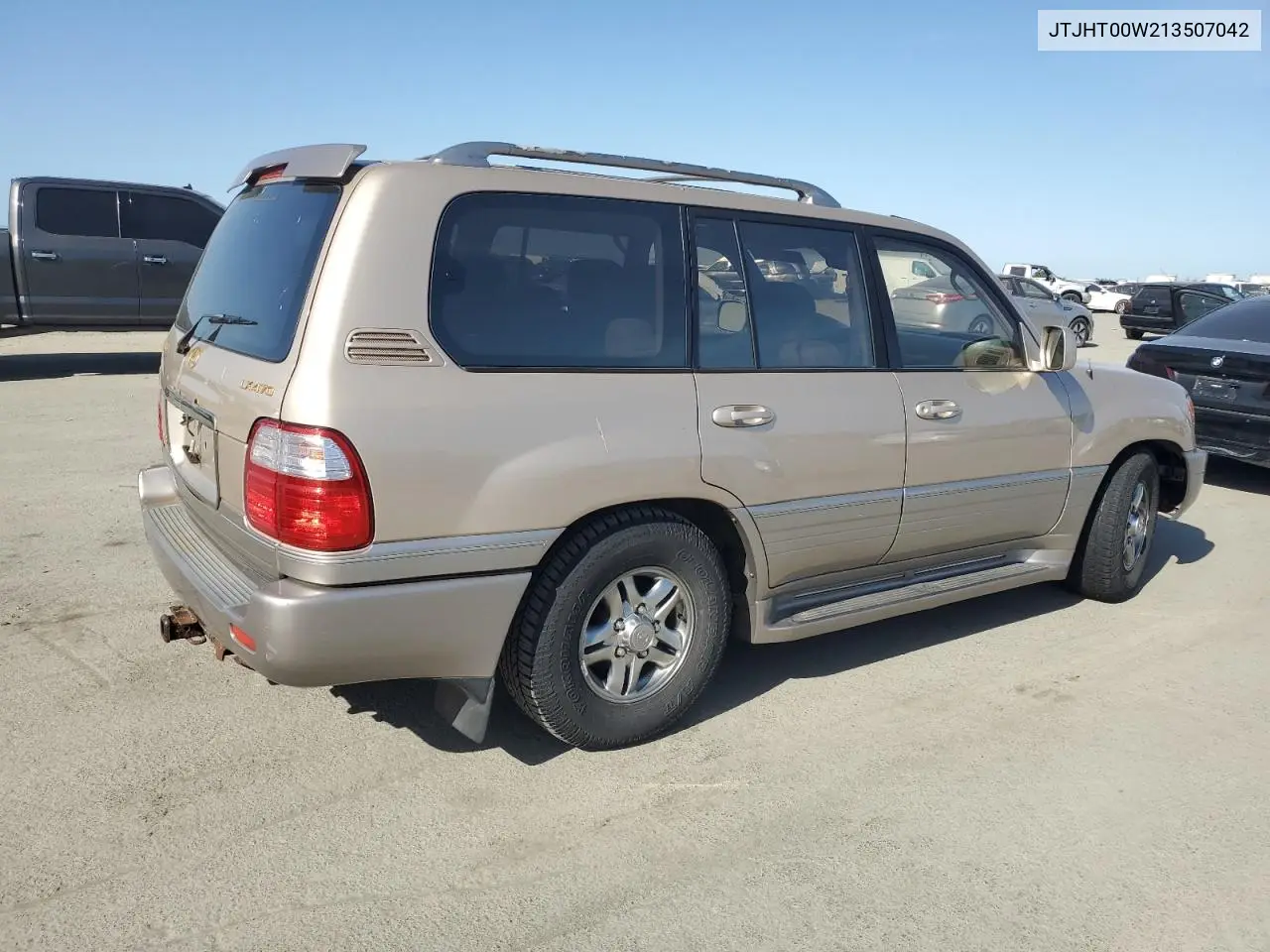 2001 Lexus Lx 470 VIN: JTJHT00W213507042 Lot: 52634195