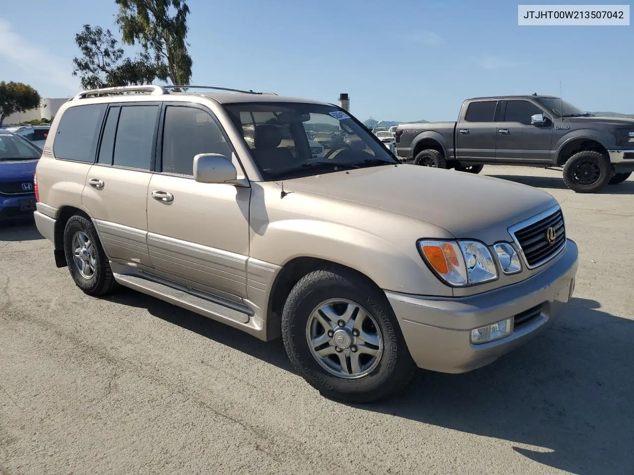 2001 Lexus Lx 470 VIN: JTJHT00W213507042 Lot: 52634195