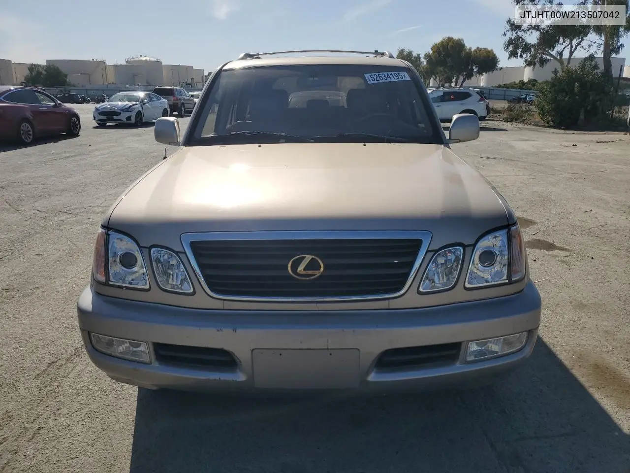 2001 Lexus Lx 470 VIN: JTJHT00W213507042 Lot: 52634195
