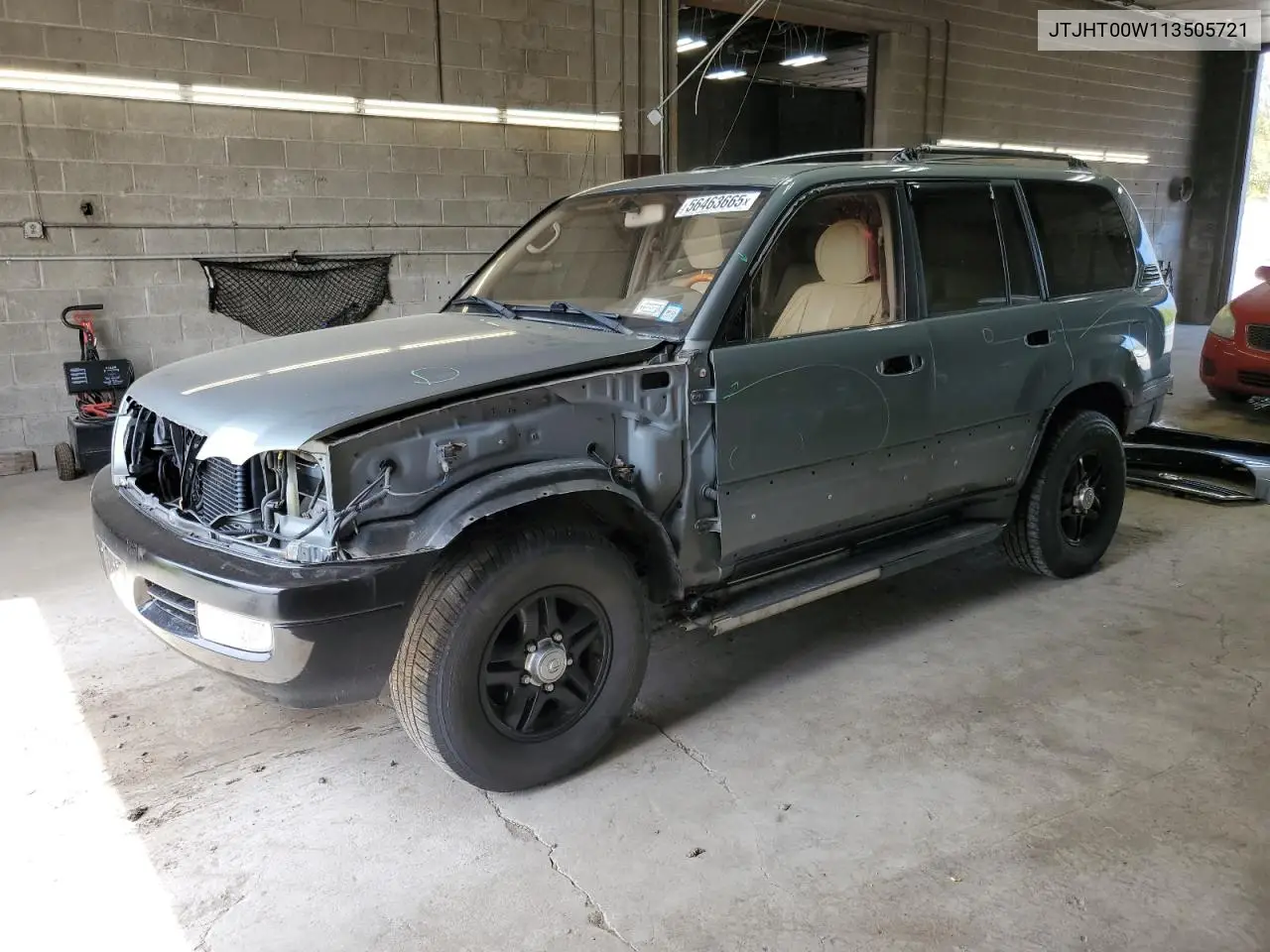 2001 Lexus Lx 470 VIN: JTJHT00W113505721 Lot: 56463665