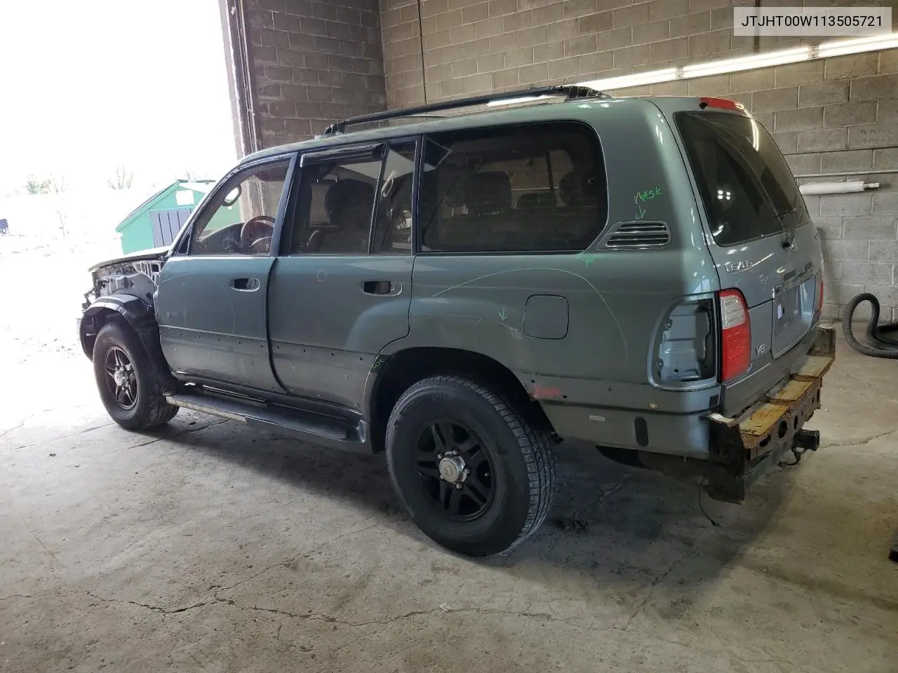 2001 Lexus Lx 470 VIN: JTJHT00W113505721 Lot: 56463665