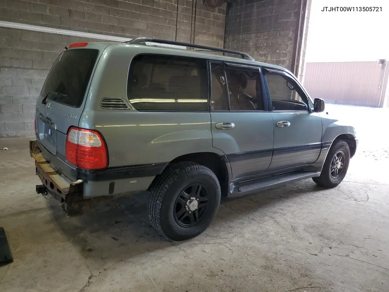2001 Lexus Lx 470 VIN: JTJHT00W113505721 Lot: 56463665