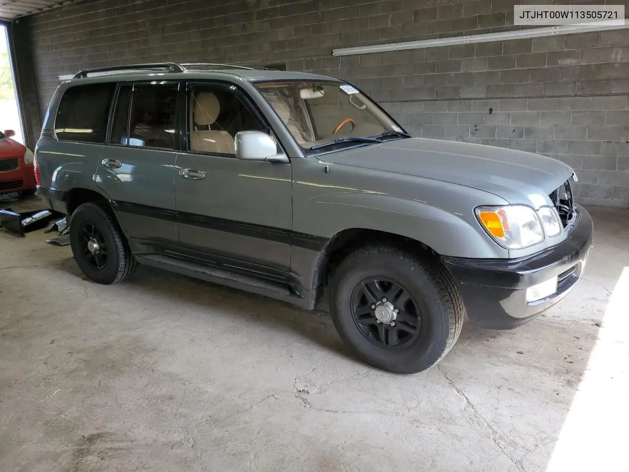 2001 Lexus Lx 470 VIN: JTJHT00W113505721 Lot: 56463665