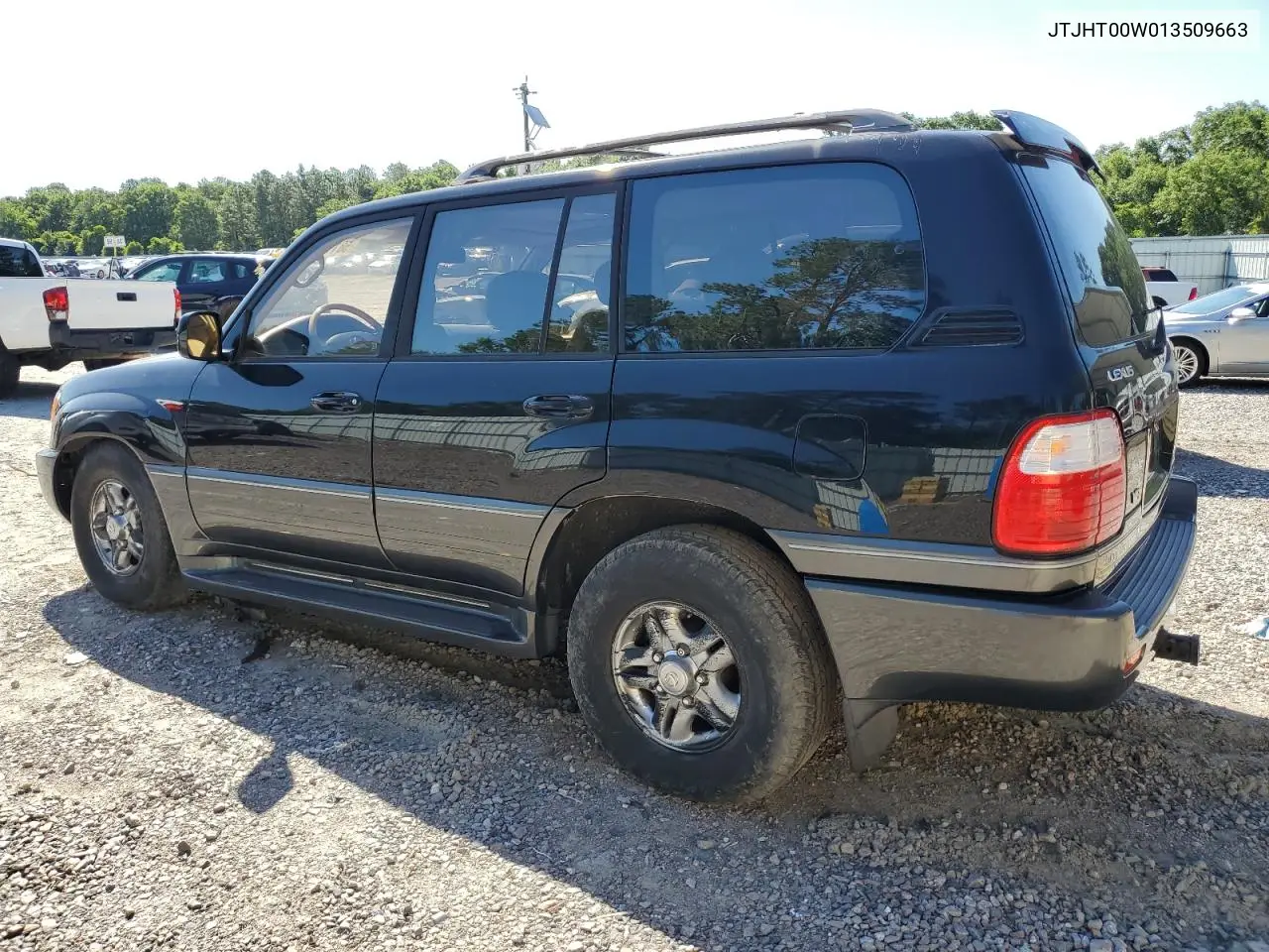 2001 Lexus Lx 470 VIN: JTJHT00W013509663 Lot: 58111955