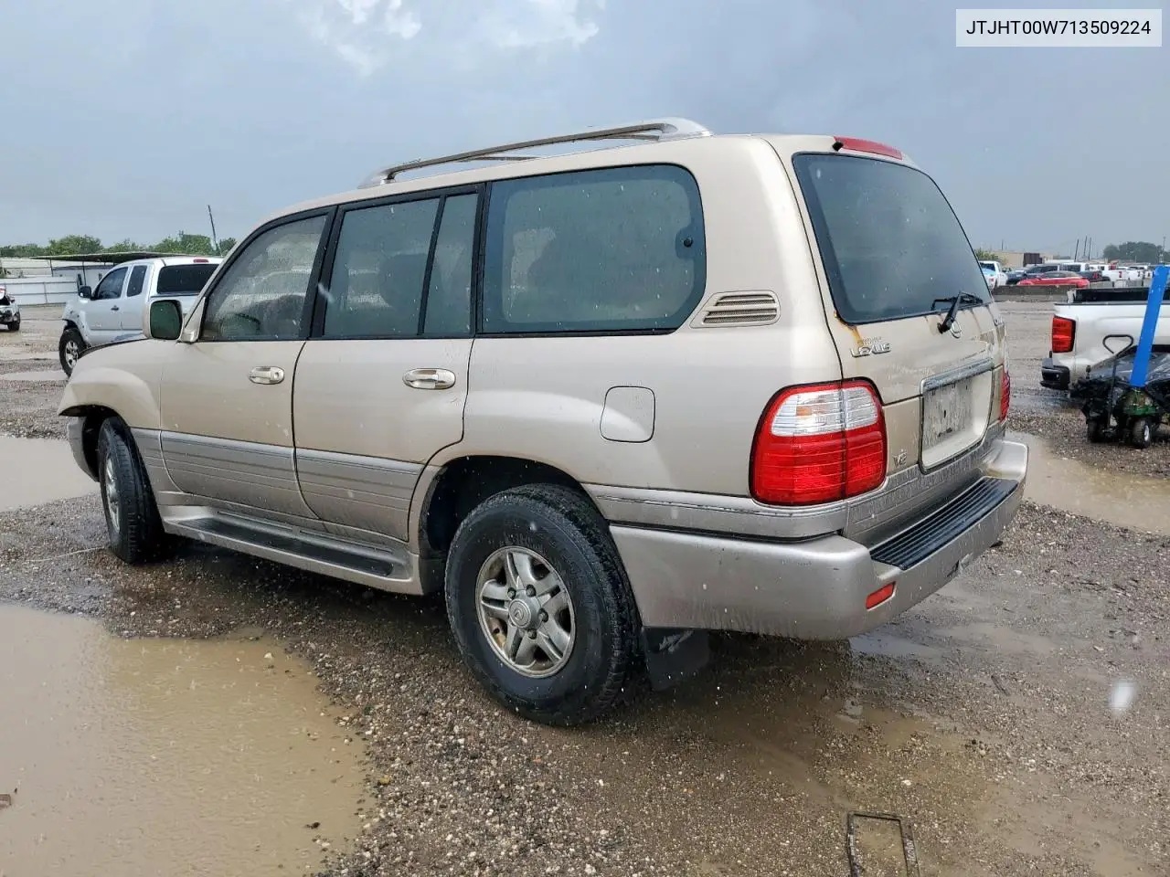 2001 Lexus Lx 470 VIN: JTJHT00W713509224 Lot: 60928805