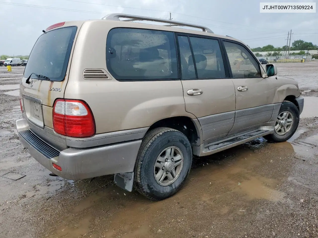 2001 Lexus Lx 470 VIN: JTJHT00W713509224 Lot: 60928805