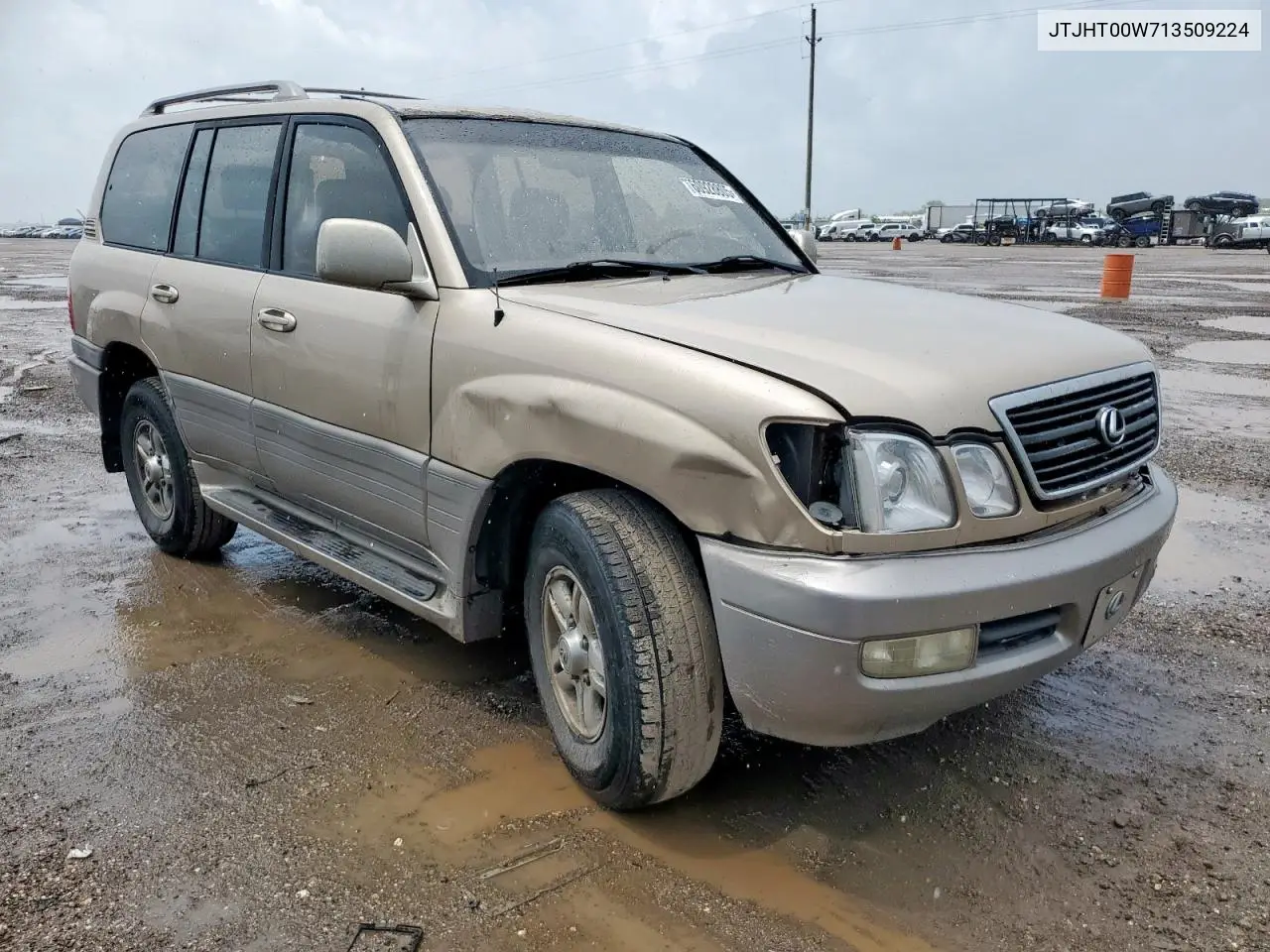2001 Lexus Lx 470 VIN: JTJHT00W713509224 Lot: 60928805
