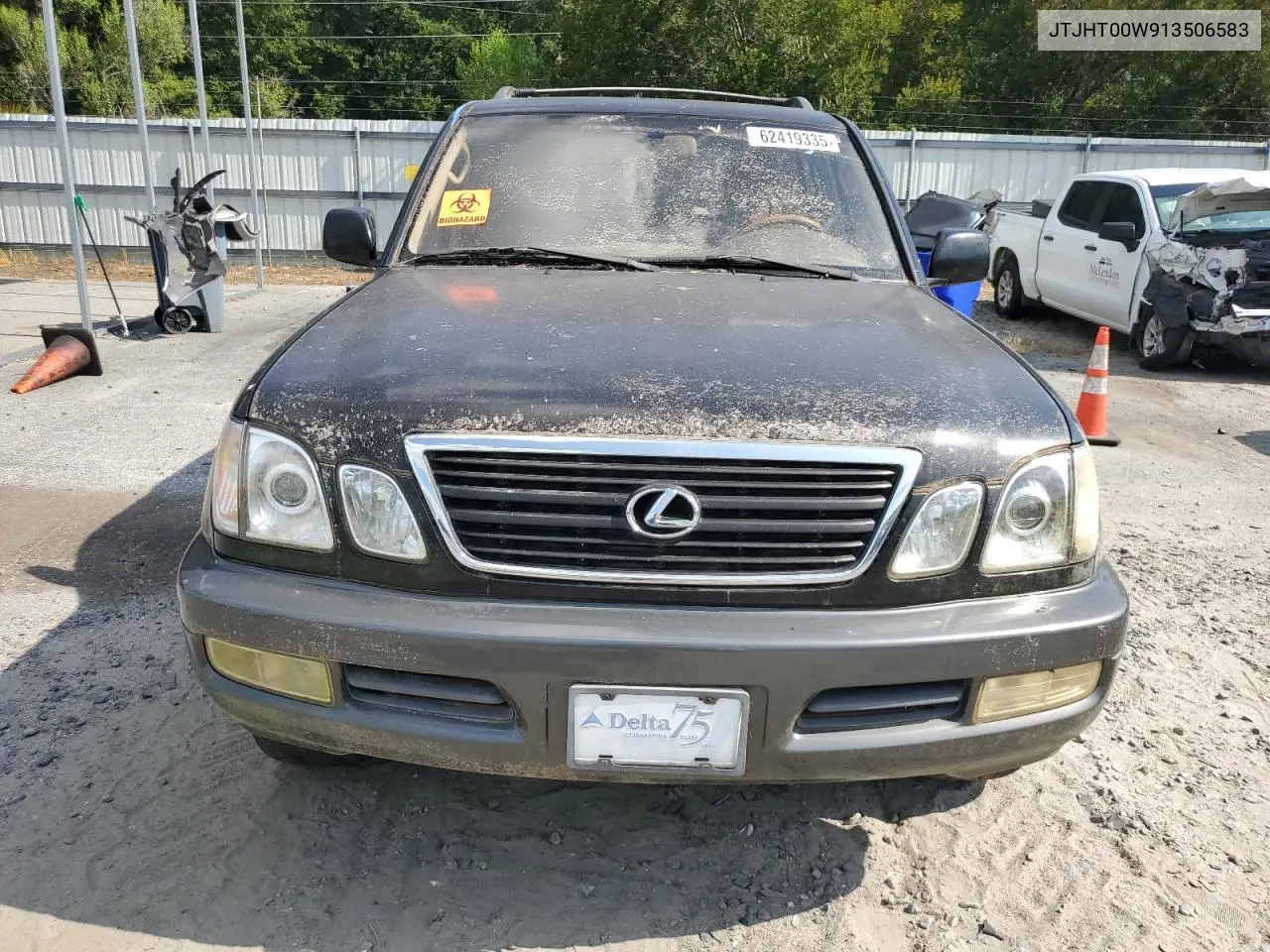 2001 Lexus Lx 470 VIN: JTJHT00W913506583 Lot: 62419335