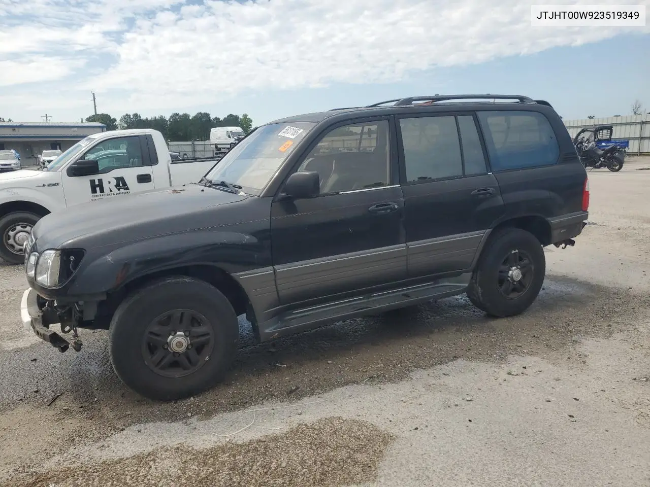 2002 Lexus Lx 470 VIN: JTJHT00W923519349 Lot: 56131165