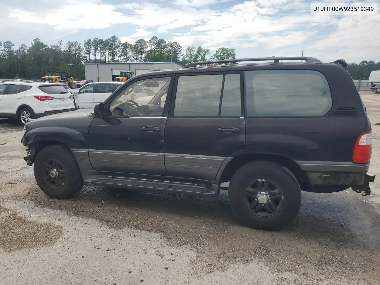 2002 Lexus Lx 470 VIN: JTJHT00W923519349 Lot: 56131165