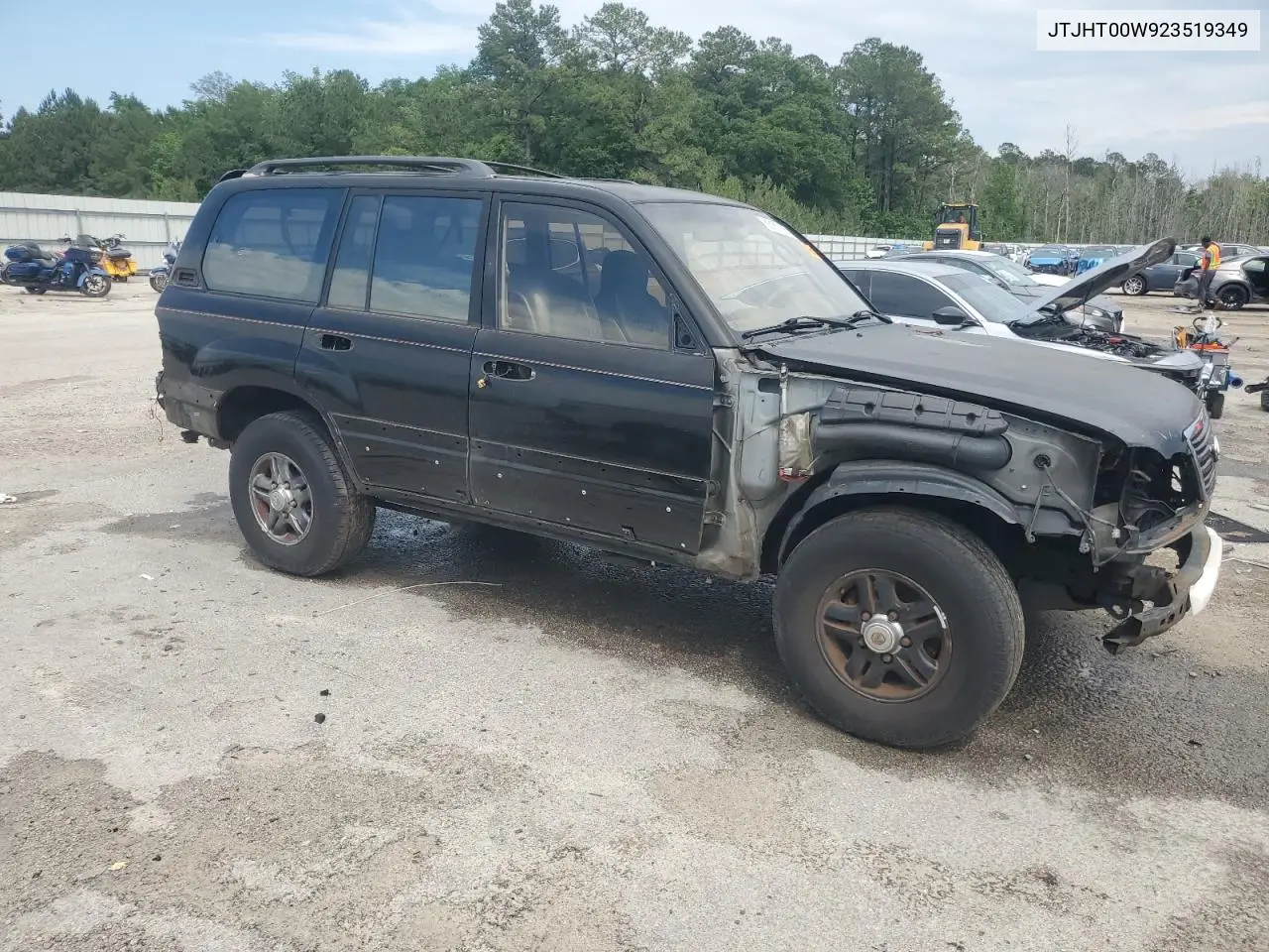 2002 Lexus Lx 470 VIN: JTJHT00W923519349 Lot: 56131165