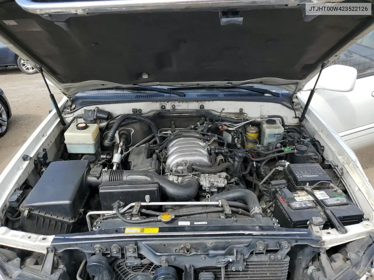 2002 Lexus Lx 470 VIN: JTJHT00W423522126 Lot: 56582855