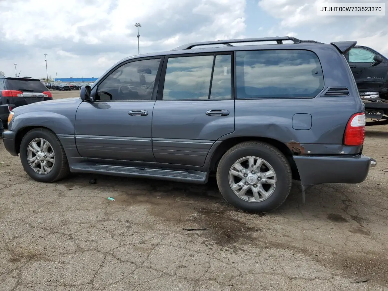2003 Lexus Lx 470 VIN: JTJHT00W733523370 Lot: 55516375