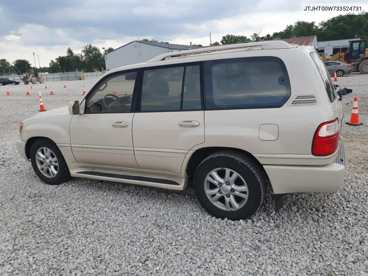 2003 Lexus Lx 470 VIN: JTJHT00W733524731 Lot: 62140945