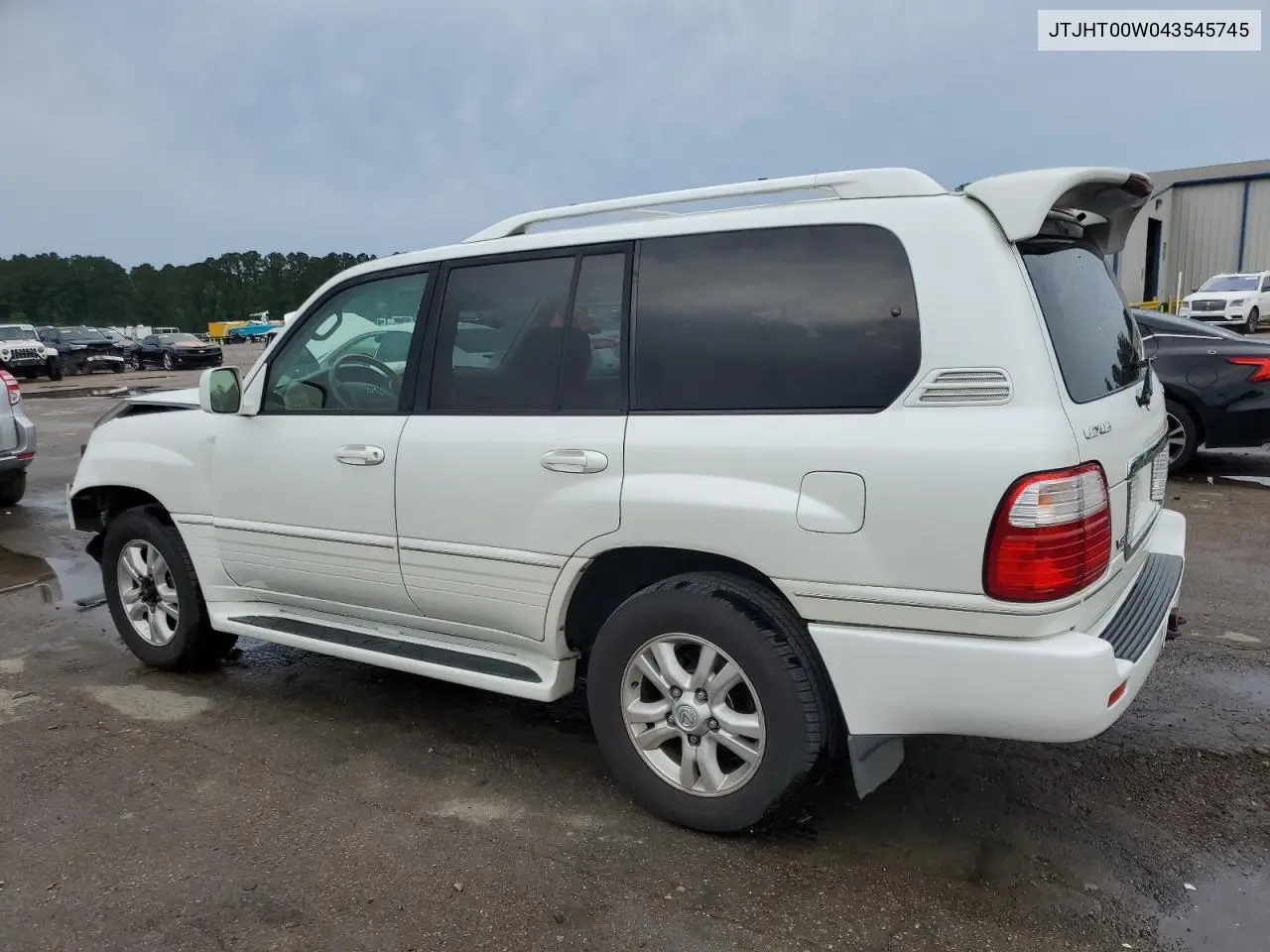 2004 Lexus Lx 470 VIN: JTJHT00W043545745 Lot: 55985135