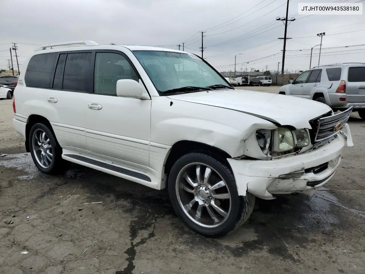 2004 Lexus Lx 470 VIN: JTJHT00W943538180 Lot: 59175635