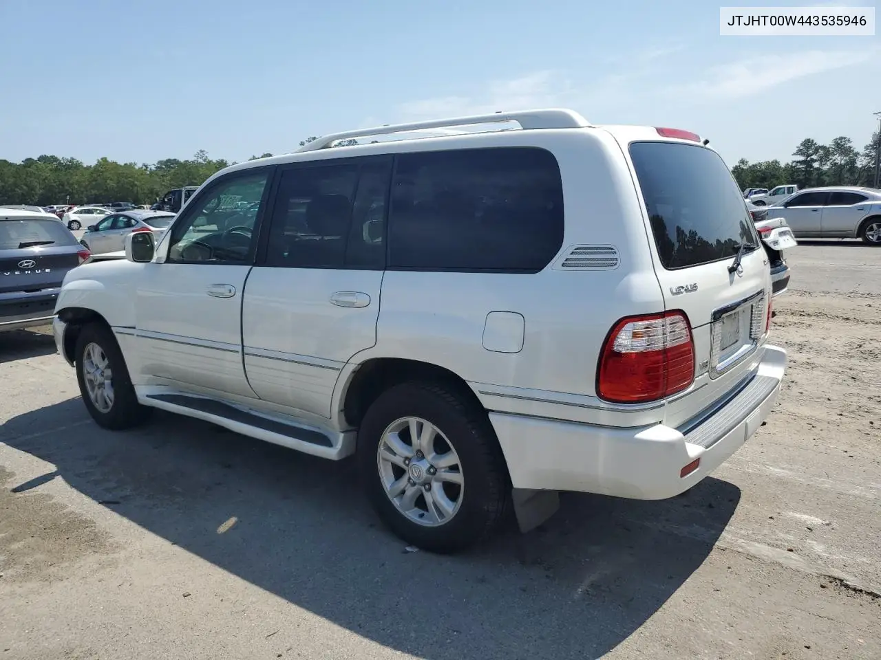 2004 Lexus Lx 470 VIN: JTJHT00W443535946 Lot: 61731325