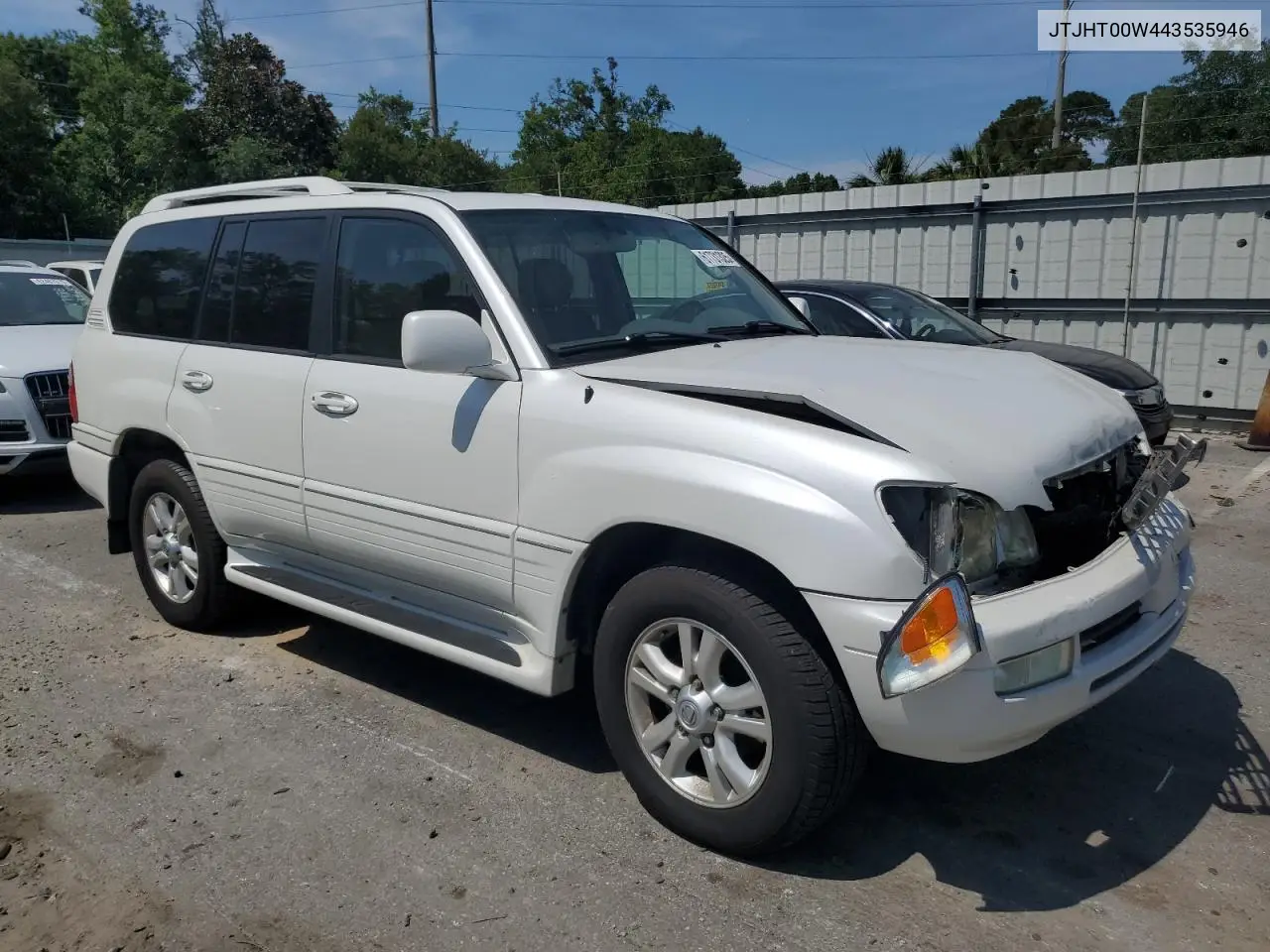 2004 Lexus Lx 470 VIN: JTJHT00W443535946 Lot: 61731325