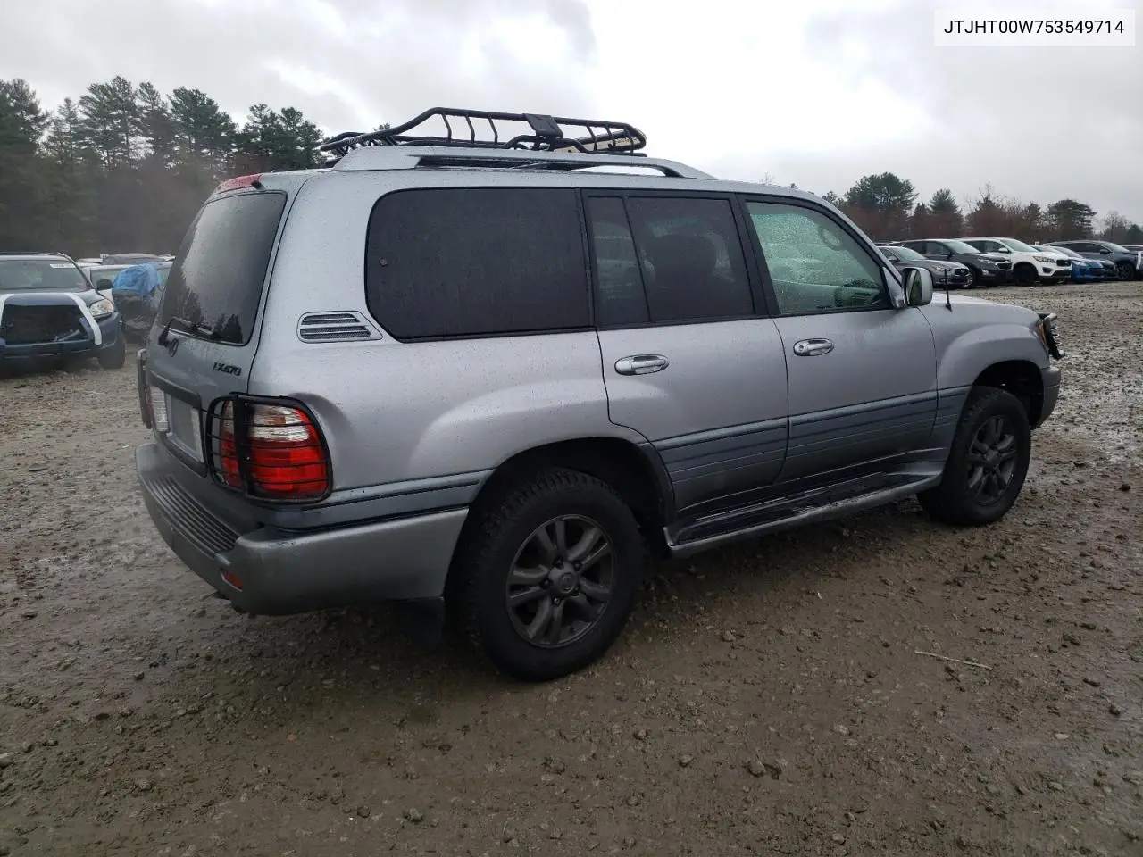 2005 Lexus Lx 470 VIN: JTJHT00W753549714 Lot: 52267385