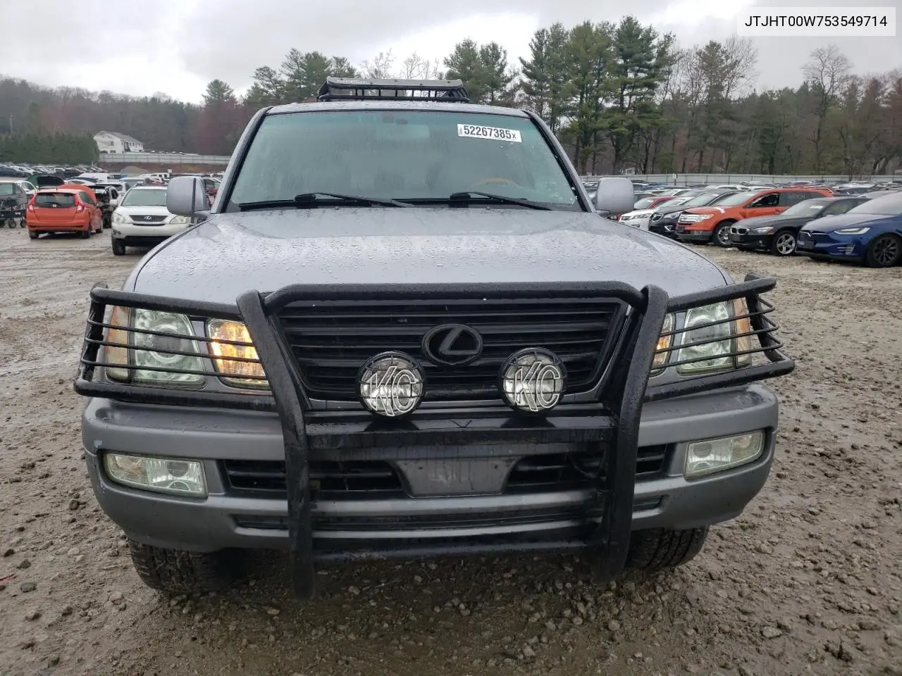 2005 Lexus Lx 470 VIN: JTJHT00W753549714 Lot: 52267385
